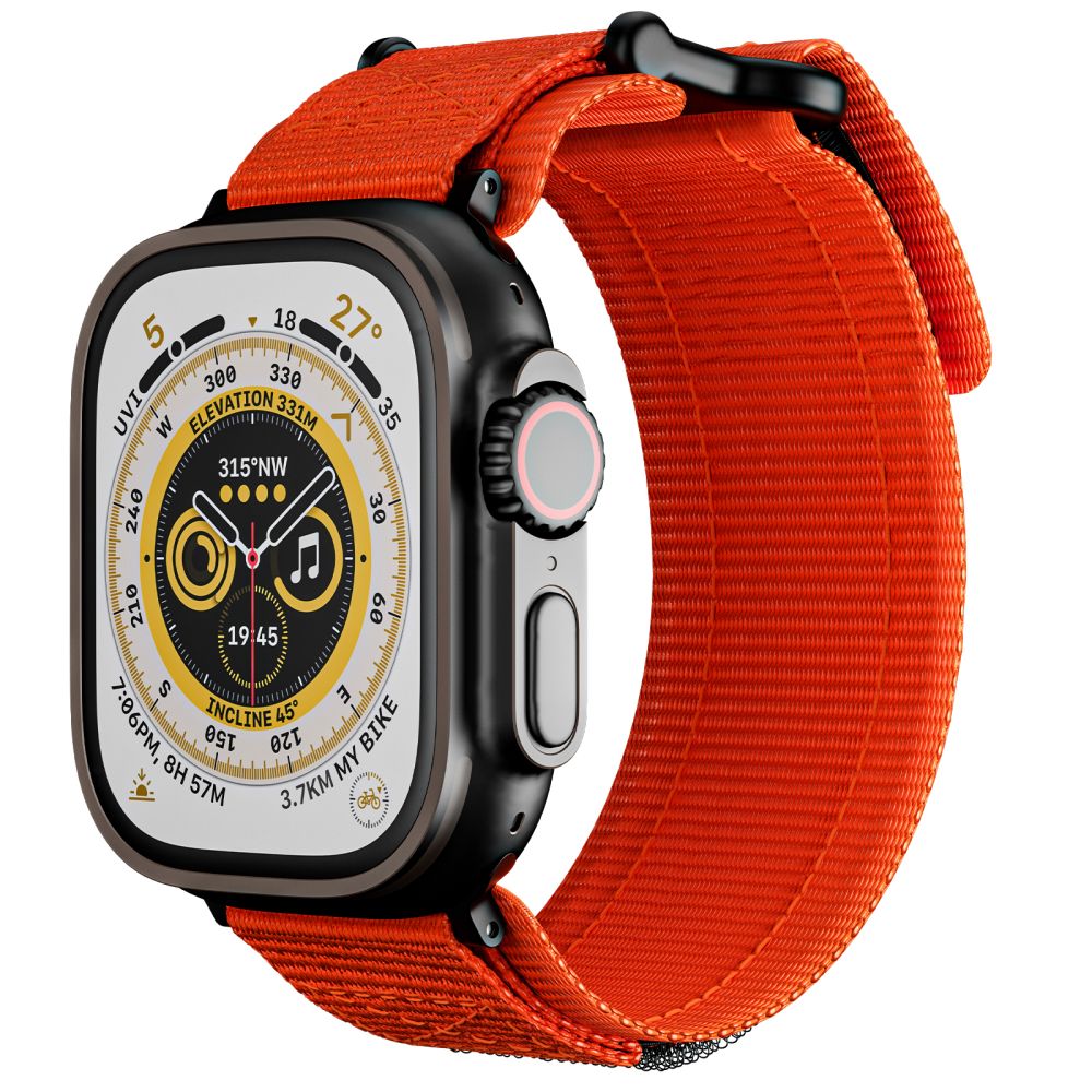 Tech-Protect Λουράκι Apple Watch 4 / 5 / 6 / 7 / 8 / 9 / SE / ULTRA 1 / ULTRA 2 - 42 / 44 / 45 / 49 mm Scout Pro - Orange