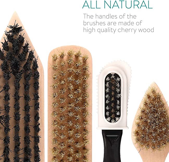 Navaris Σετ 8 Τεμαχίων Περιποίησης Παπουτσιών - Brown - 45119.01