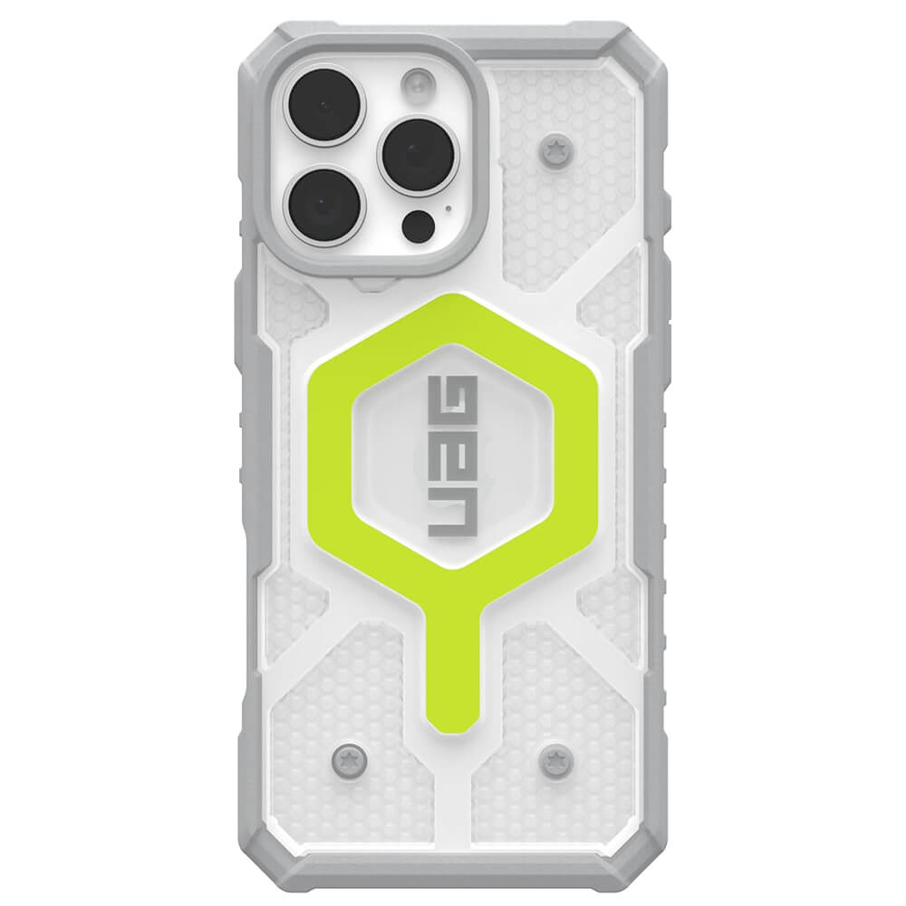 UAG iPhone 16 Pro Max Pathfinder Clear MagSafe Σκληρή Θήκη με MagSafe - Active Neon