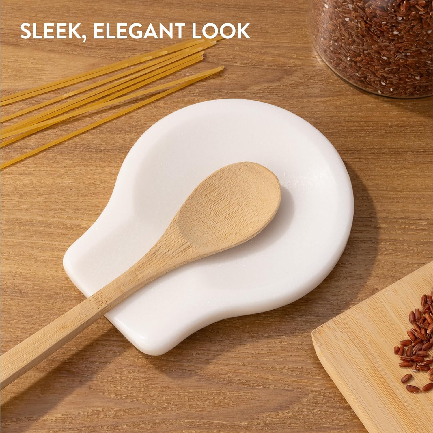 Navaris Σετ με 2 Μαρμάρινες Βάσεις Κουτάλας - Snow White - 61947.01