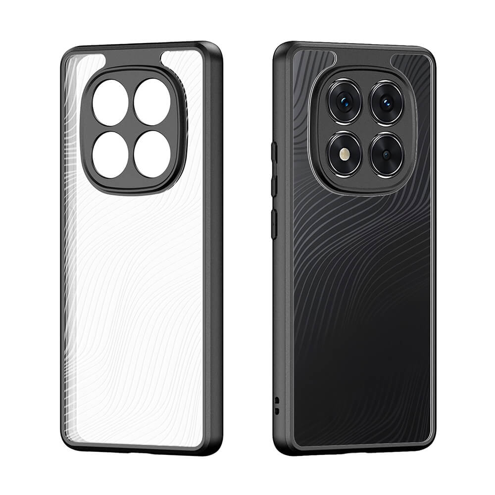 Dux Ducis Xiaomi Redmi Note 14 Pro 4G Aimo Series Σκληρή Θήκη με Πλαίσιο Σιλικόνης - Black