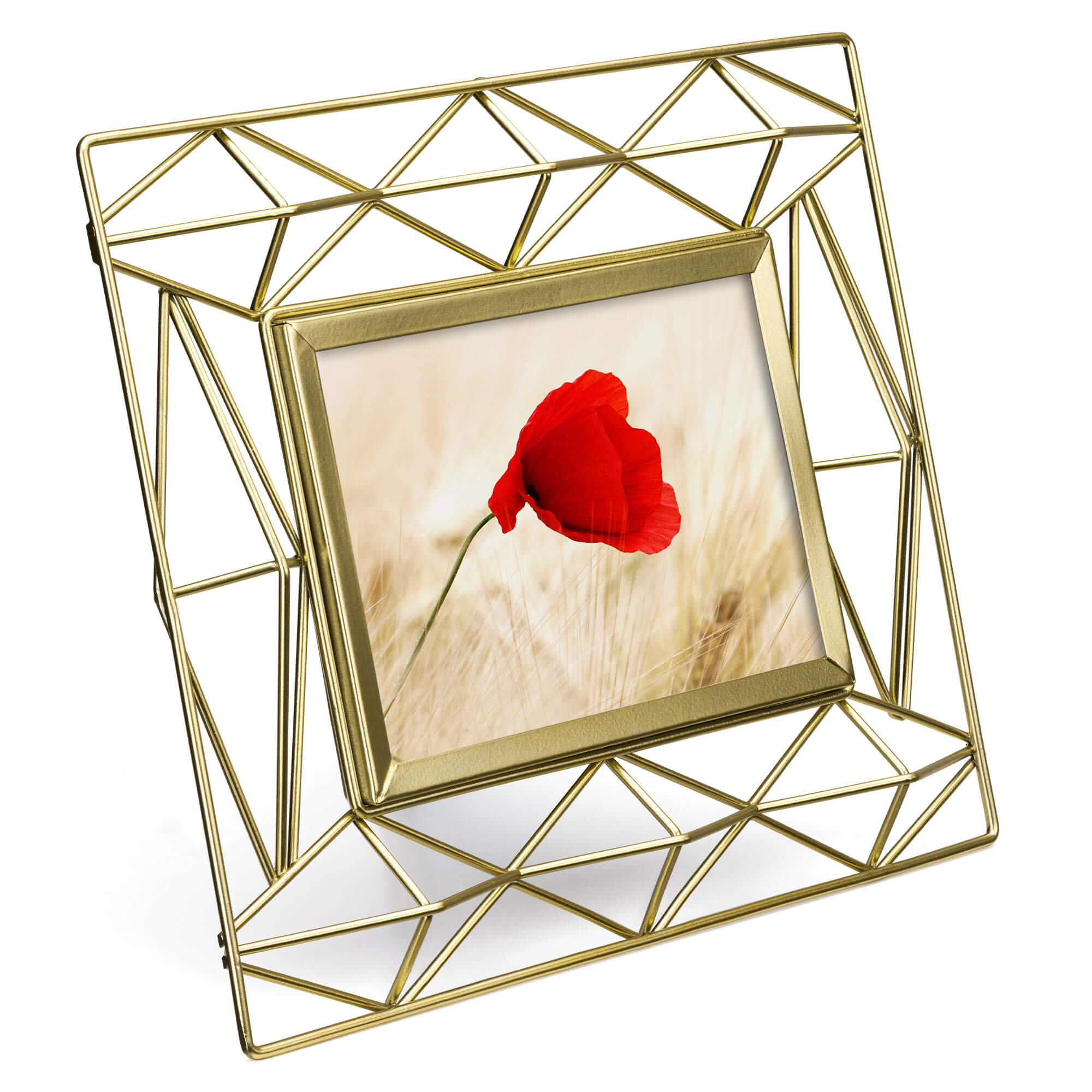 Navaris Μεταλλική Κορνίζα για Φωτογραφίες 10 x 15 cm - Gold - 54642.2.21