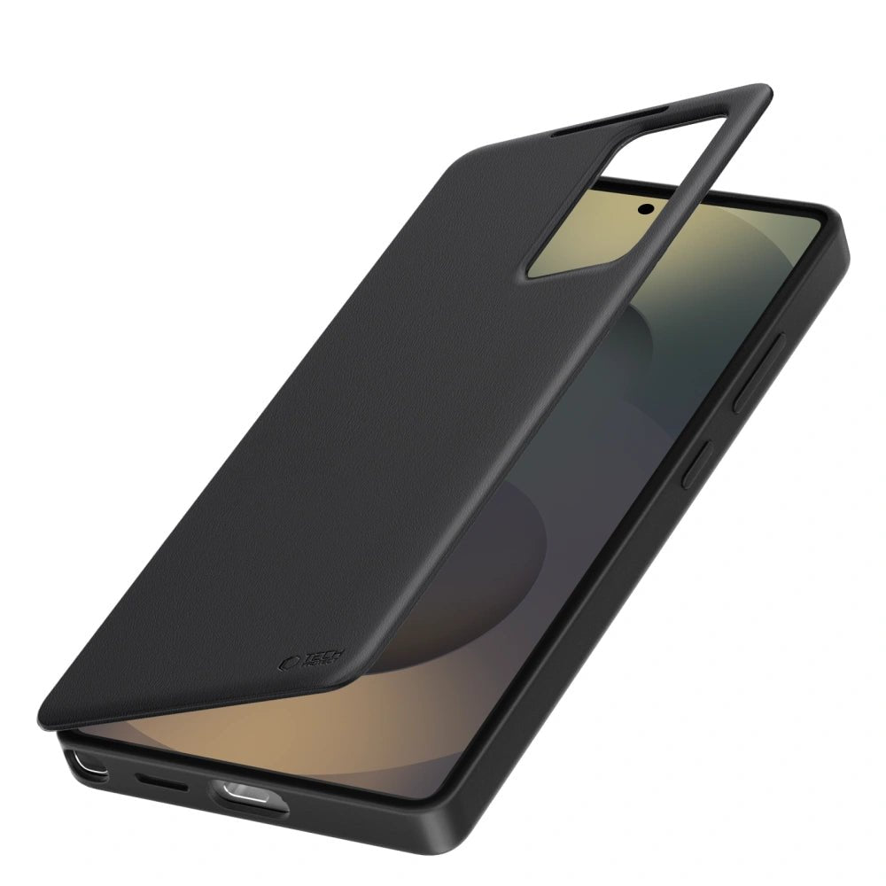 Tech - Protect Samsung Galaxy S25 Edge Smart Wallet - Θήκη με Θέση για 1 Κάρτα - Matte Black