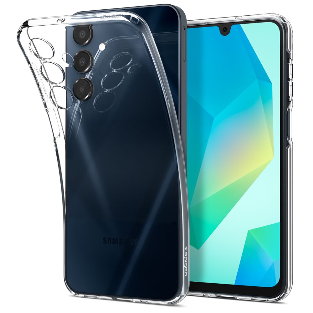 Spigen Samsung Galaxy 16 4G / A16 5G Crystal Flex Θήκη Σιλικόνης - Crystal Clear