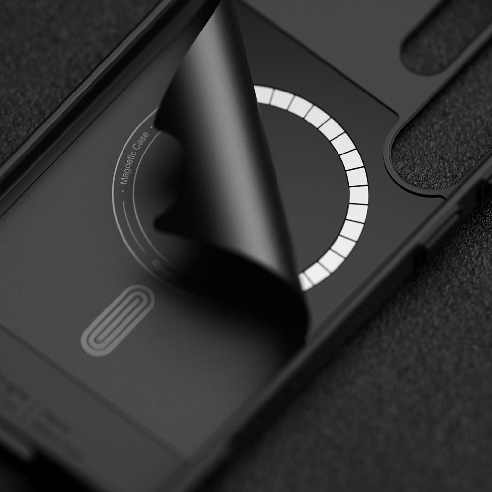Ringke Samsung Galaxy S25 Ultra Rugged Gear Magnetic Σκληρή Θήκη TPU με MagSafe - Black