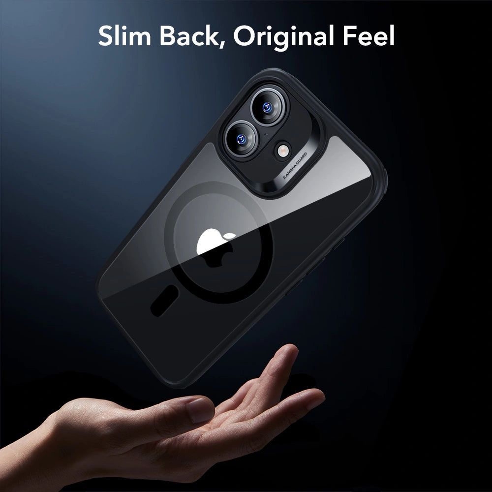 ESR iPhone 17 - Σετ με Classic Hybrid MagSafe Σκληρή Θήκη με Πλαίσιο Σιλικόνης και Αντιχαρακτικό Γυαλί Οθόνης - Διάφανη / Black