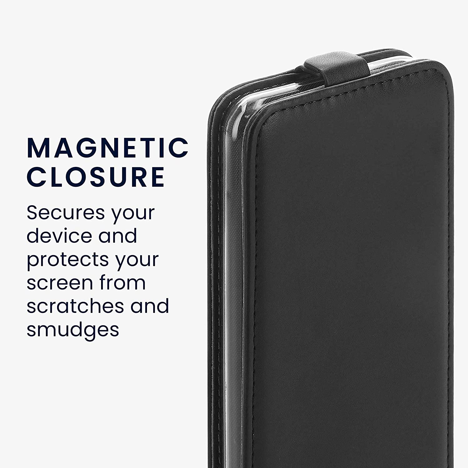 KW Samsung Galaxy A13 4G Θήκη Δερματίνη Flip - Black - 58616.01