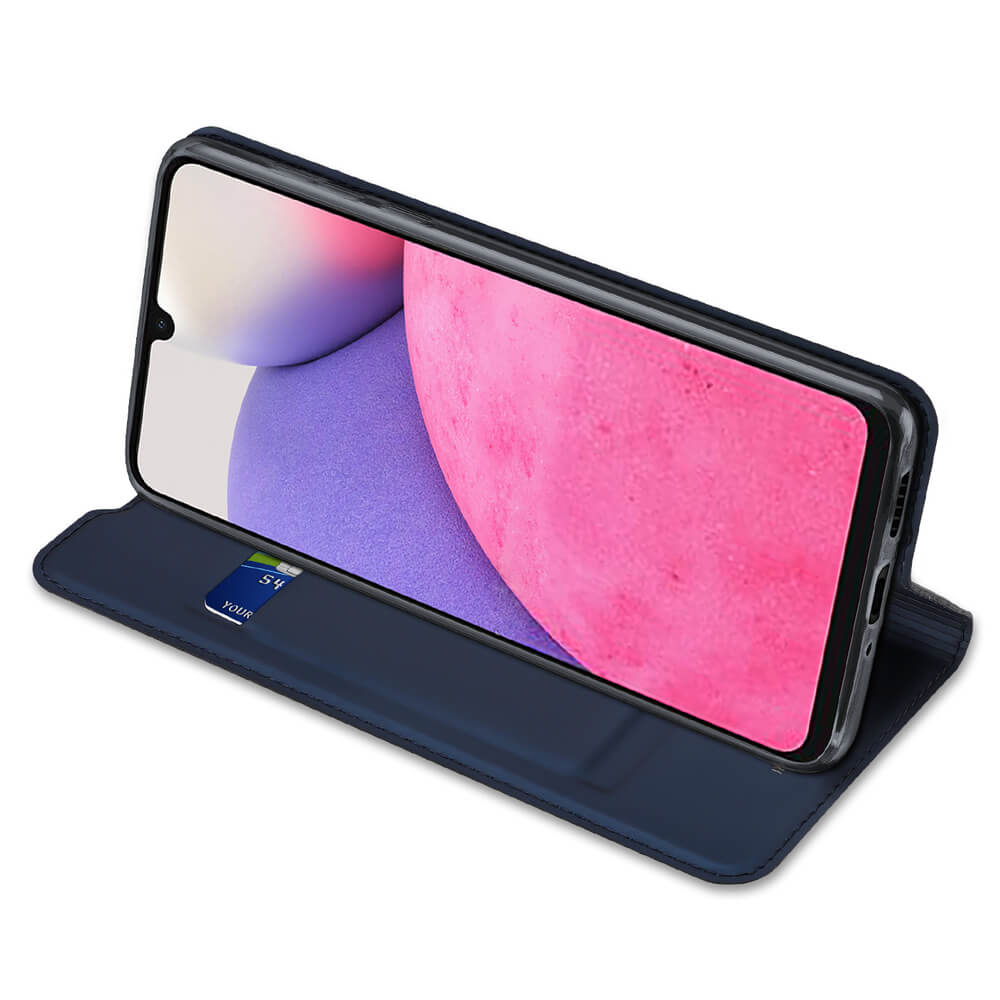 Dux Ducis Samsung Galaxy A33 5G Flip Stand Case Θήκη Βιβλίο - Blue