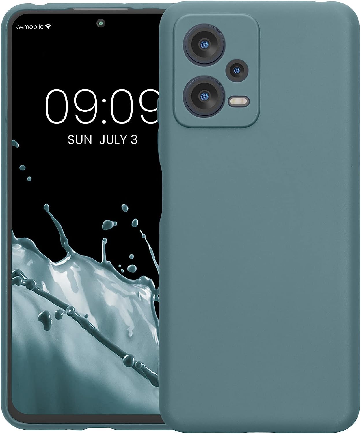 KW Xiaomi Redmi Note 12 5G / Poco X5 5G Θήκη Σιλικόνης TPU - Arctic Night - 60887.207