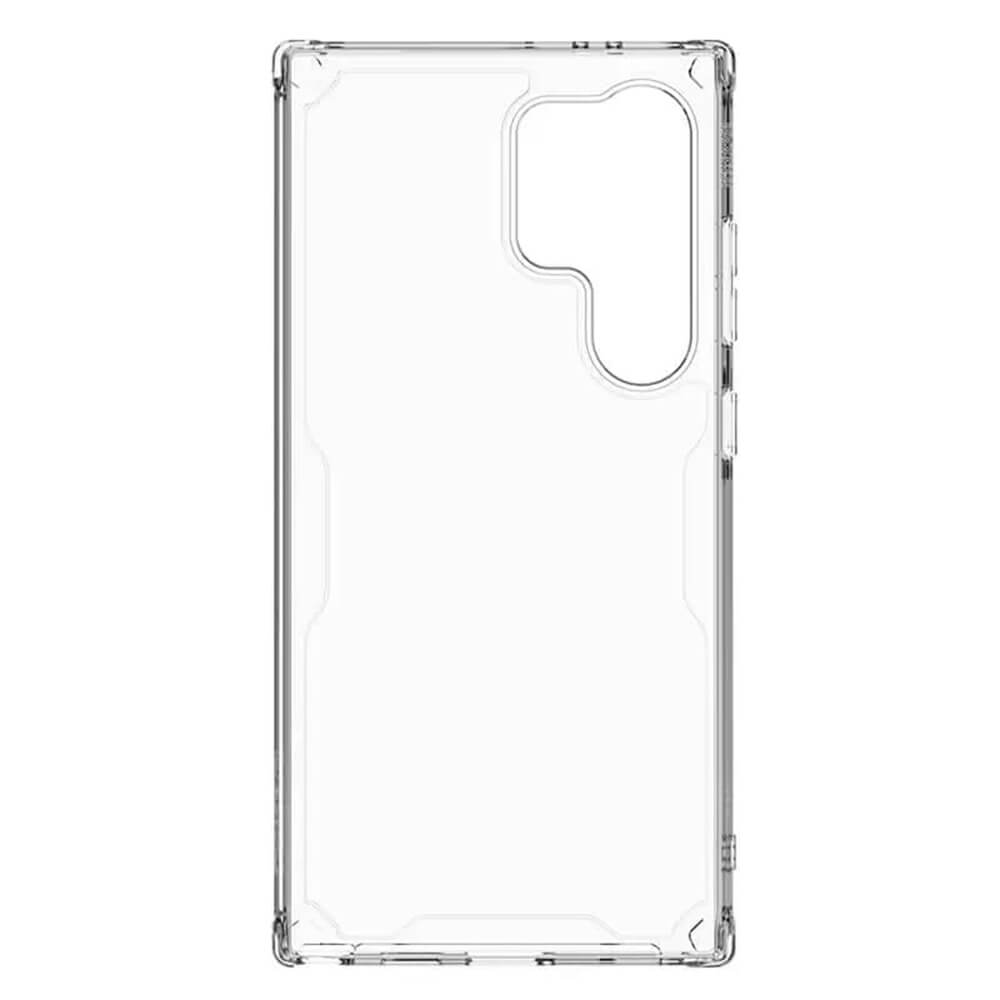Nillkin Samsung Galaxy S24 Ultra Nature - Σκληρή Θήκη με Πλαίσιο Σιλικόνης - Διάφανη
