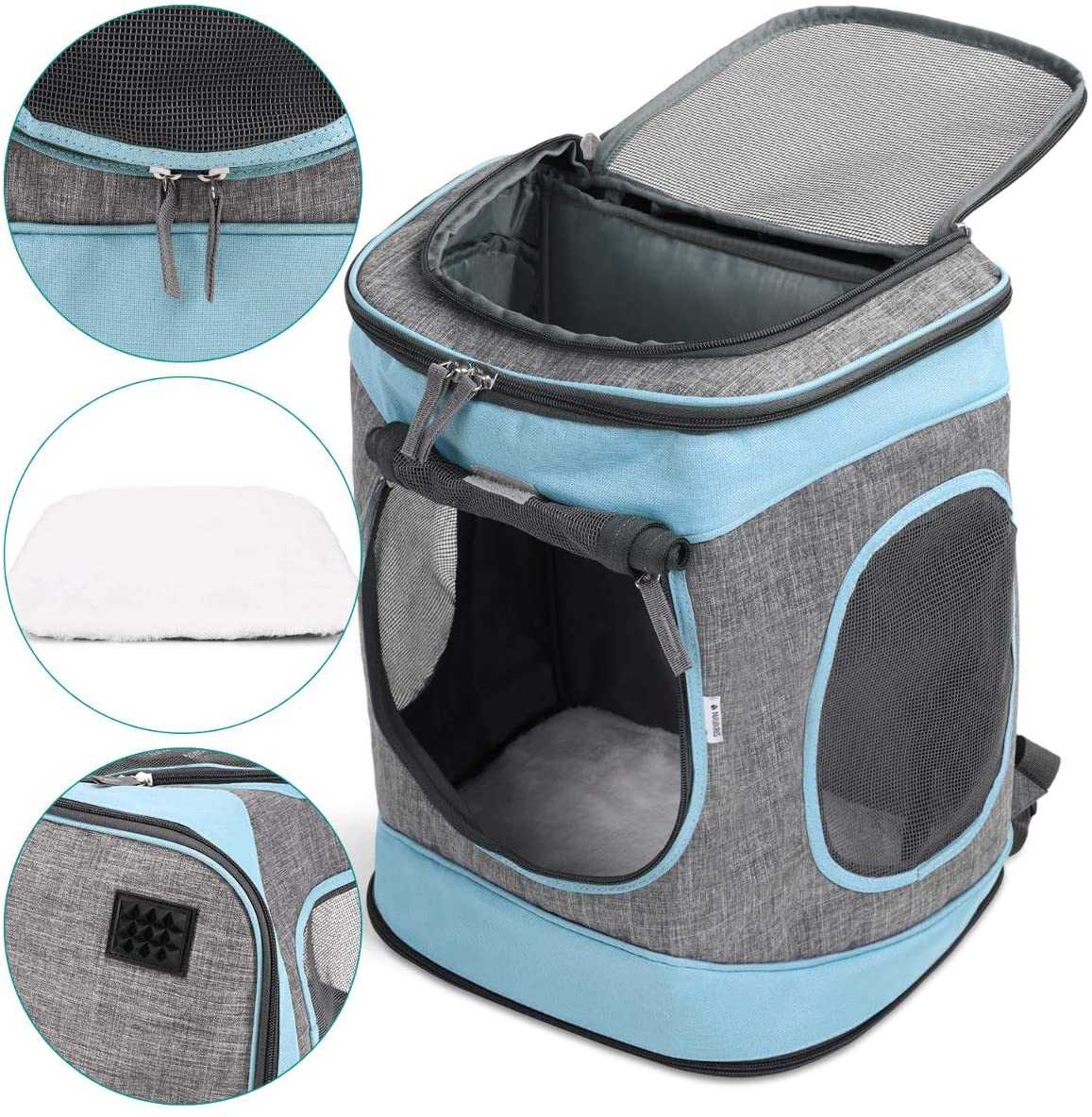 Navaris Αναδιπλούμενο Σακίδιο Μεταφοράς για Κατοικίδια Ζώα - 51299.01