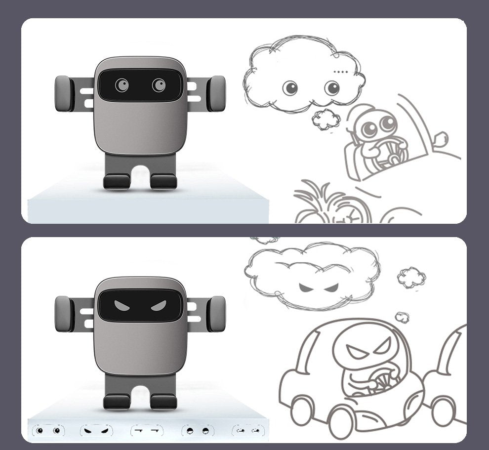 Baseus Cube Gravity Car Air Vent Mobile Holder - Universal Βάση Αυτοκινήτου Αεραγωγού - Black - SUYL-FK01