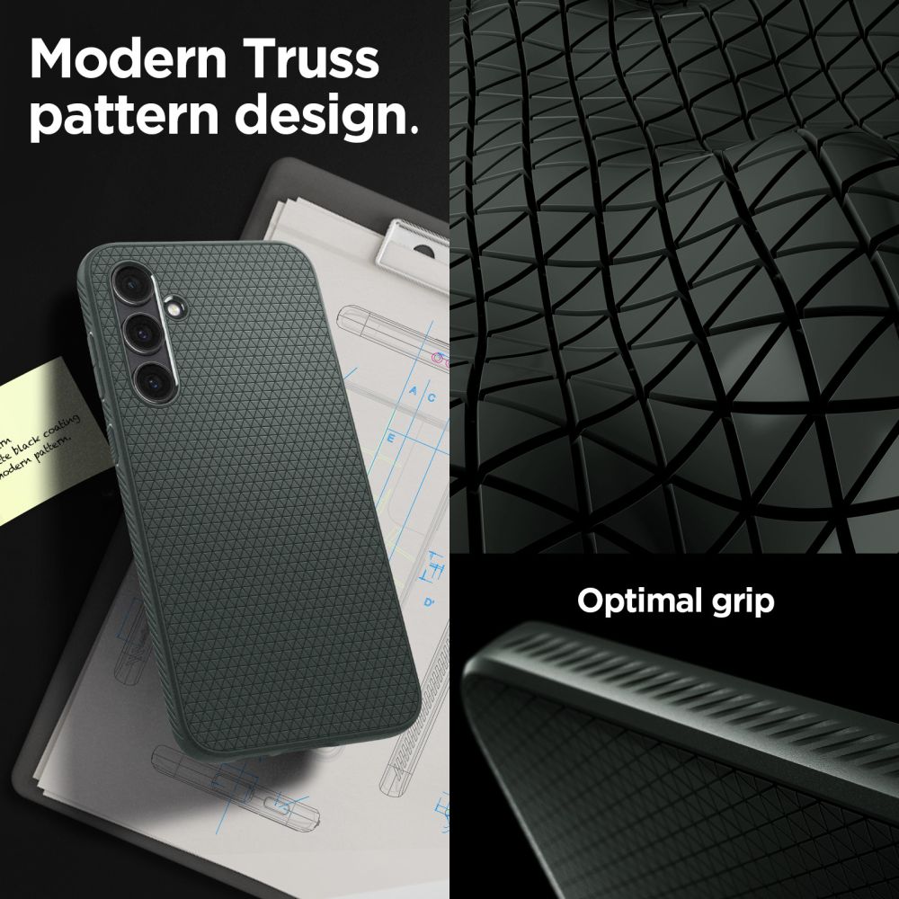 Spigen Samsung Galaxy S23 FE - Liquid Air Θήκη Σιλικόνης - Abyss Green