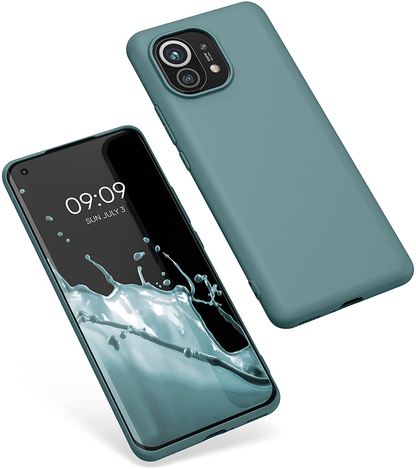 KW Xiaomi Mi 11 Θήκη Σιλικόνης TPU - Arctic Blue - 54188.207