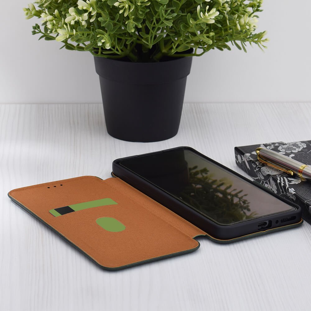 Techsuit Samsung Galaxy A16 4G / A16 5G - Safe Wallet Plus - Θήκη Βιβλίο - Green
