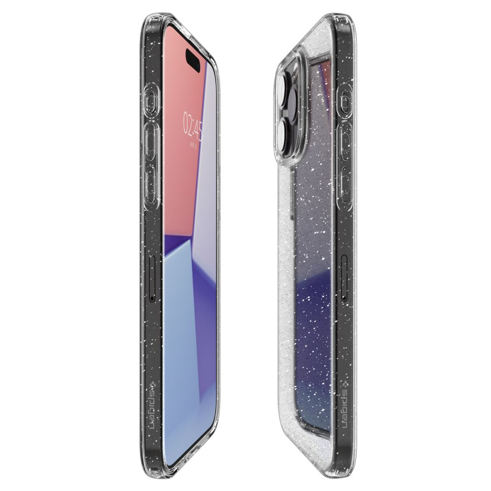 Spigen iPhone 15 Pro Liquid Crystal Θήκη Σιλικόνης - Glitter Crystal