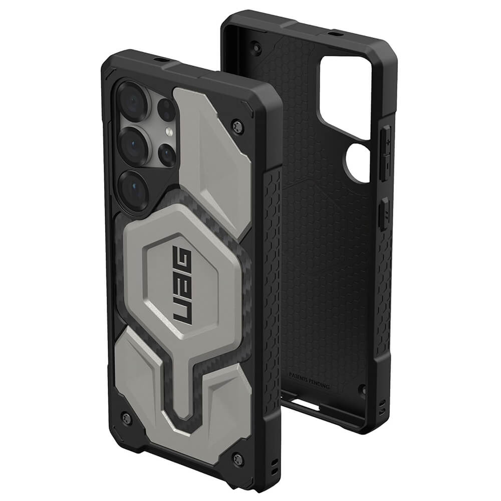 UAG Samsung Galaxy S25 Ultra Monarch Pro Series Σκληρή Θήκη με MagSafe - Titanium