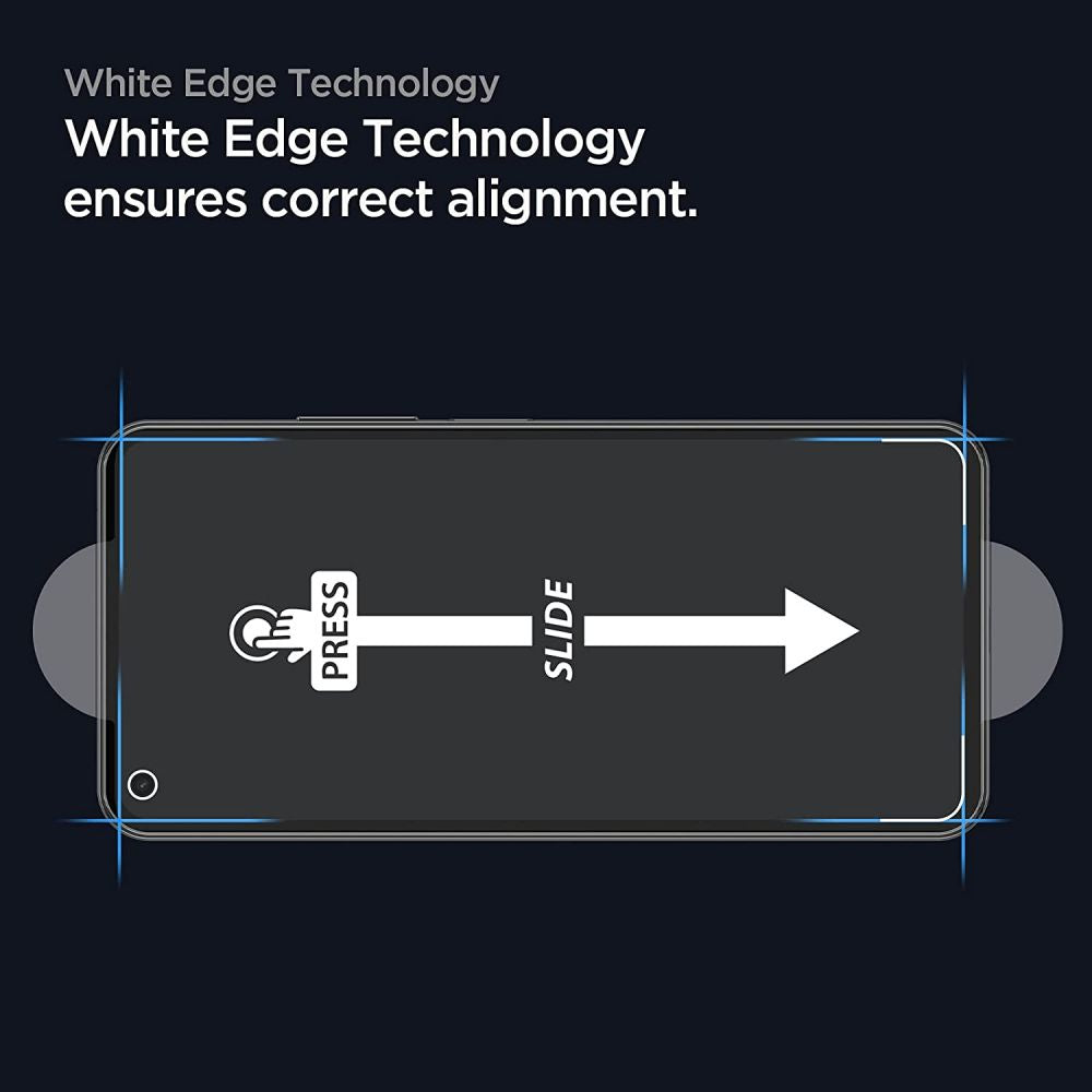 Spigen Xiaomi Mi 11 Lite / Mi 11 Lite 5G GLAS.tR Slim HD Case Friendly Full Screen Tempered Glass Αντιχαρακτικό Γυαλί Οθόνης 9H - Clear - AGL03048