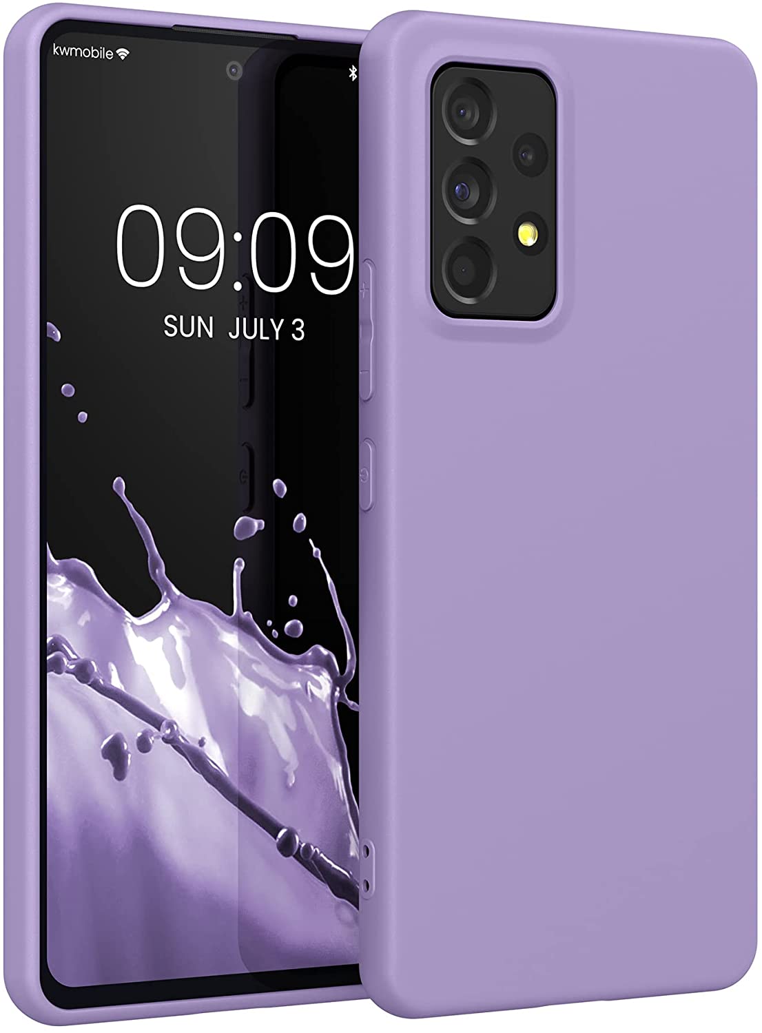 KW Samsung Galaxy A53 5G Θήκη Σιλικόνης TPU - Violet Purple - 57808.222