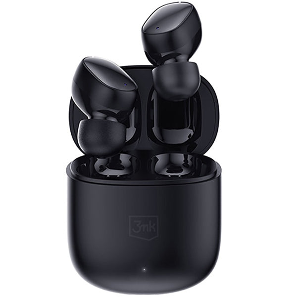 3MK FlowBuds - Bluetooth 5.3 - Ασύρματα ακουστικά για Κλήσεις / Μουσική - Black