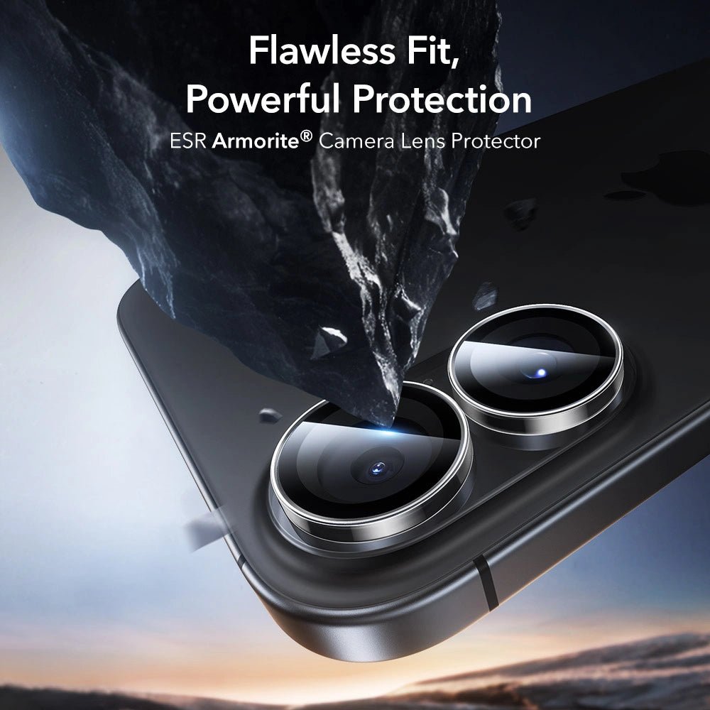ESR iPhone 16 / iPhone 16 Plus / iPhone 17 Armorite - Αντιχαρακτικό Γυαλί για την Κάμερα - Clear