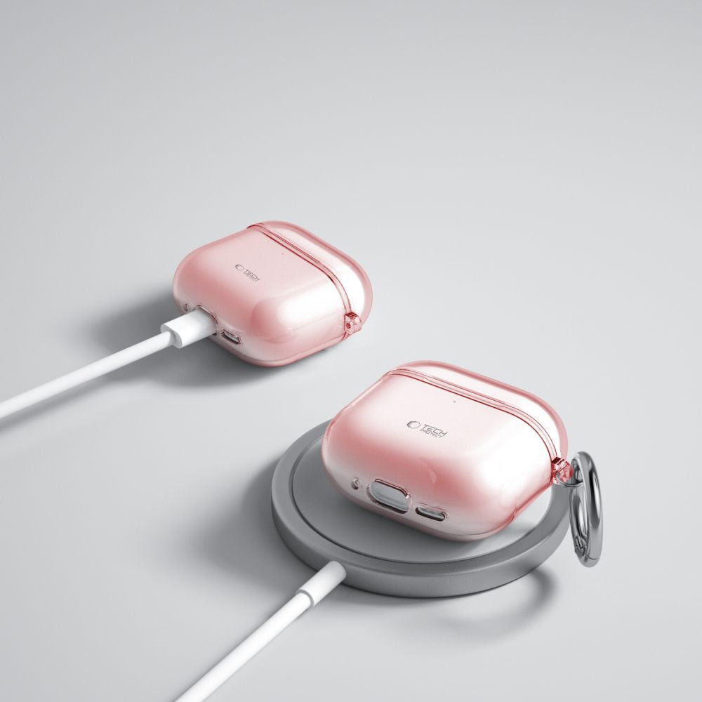 Tech-Protect AirPods 4 Θήκη Σιλικόνης - Flexair - Baby Pink