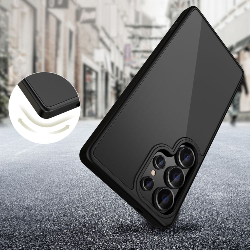Tech - Protect Samsung Galaxy S25 Ultra MagMat Σκληρή Θήκη με Πλαίσιο Σιλικόνης - Matte Black
