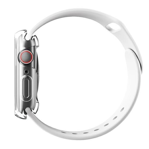 Uniq Θήκη Apple Watch 7 / 8 / 9 - 41 mm Garde Hybrid 360 - Διάφανη