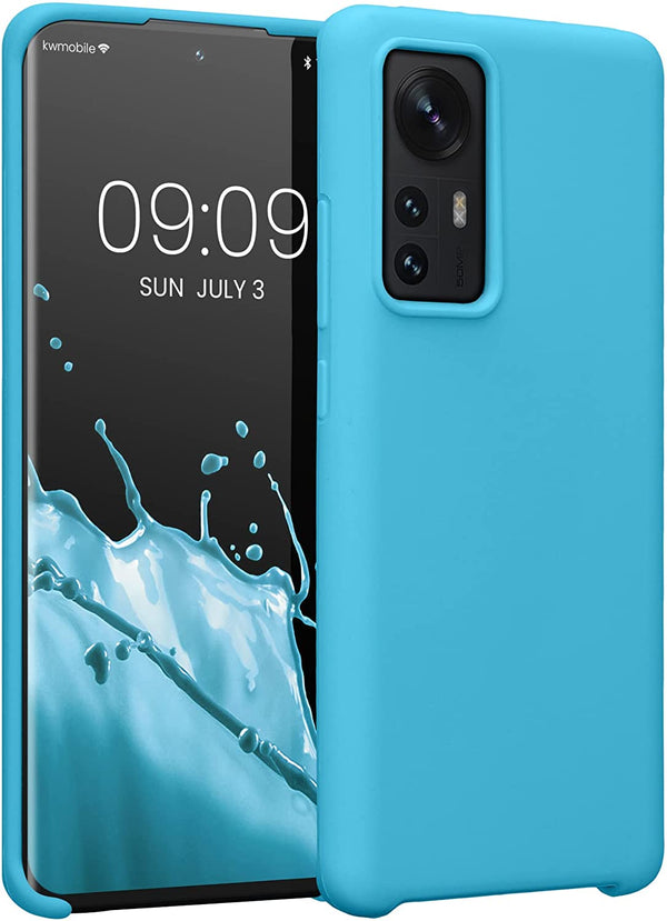 KW Xiaomi 12 / 12X Θήκη Σιλικόνης Rubber TPU - Ocean Blue - 56210.223