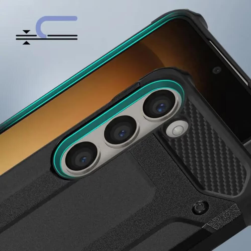 Techsuit Samsung Galaxy A16 4G / A16 5G Hybrid Armor Θήκη - Black