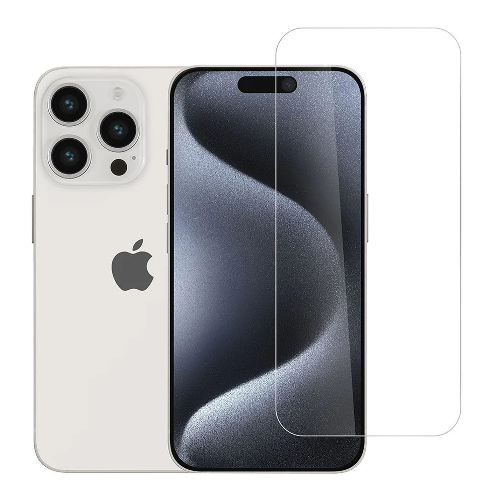 Tuniq iPhone 16 Pro - Προστασία Οθόνης - Αντιχαρακτικό Γυαλί / Tempered Glass - Διάφανο