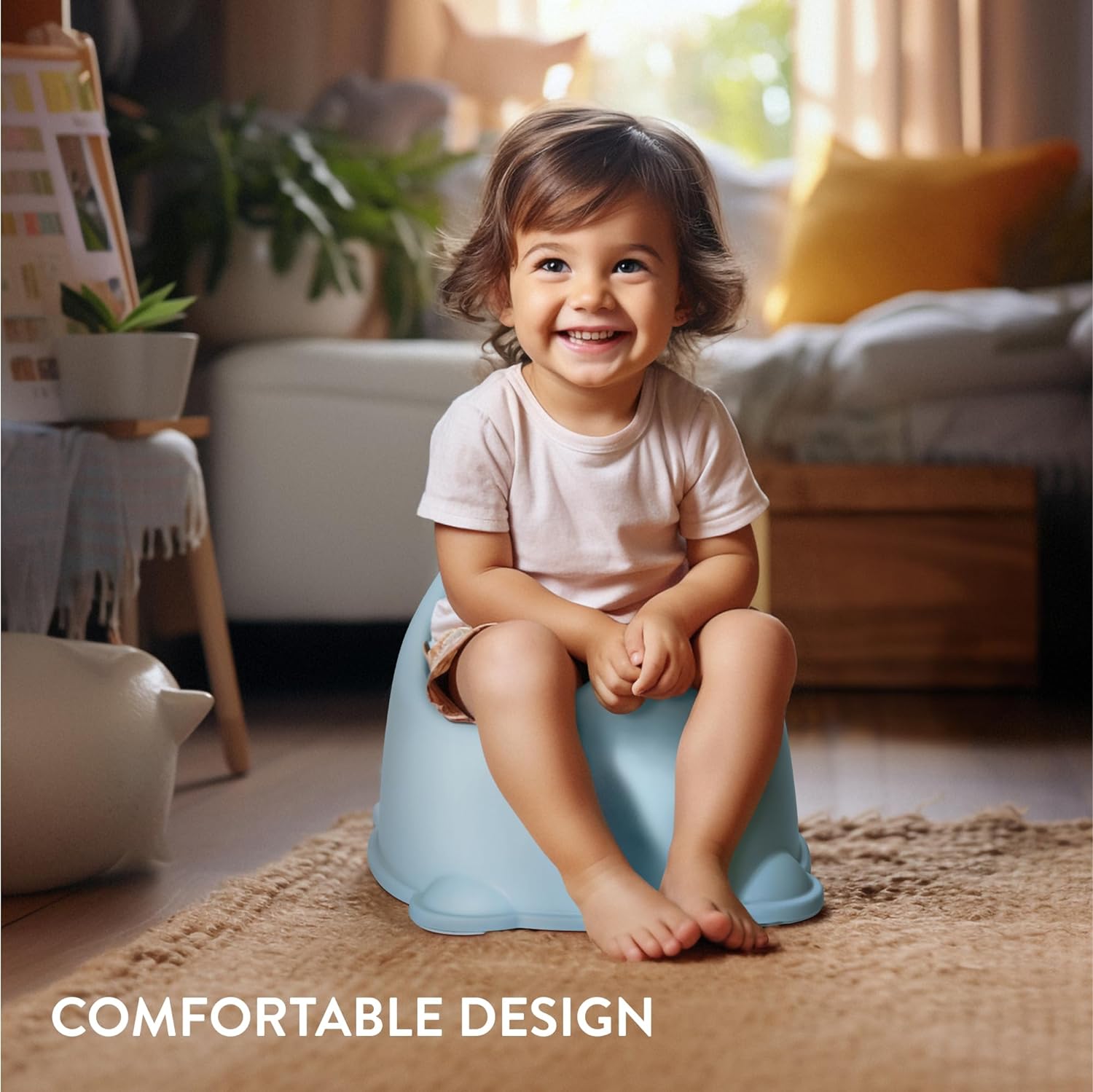 Navaris Γιογιό Εκμάθησης με Καπάκι και Αφαιρούμενο Εσωτερικό Ένθετο - Blue - 60990.04