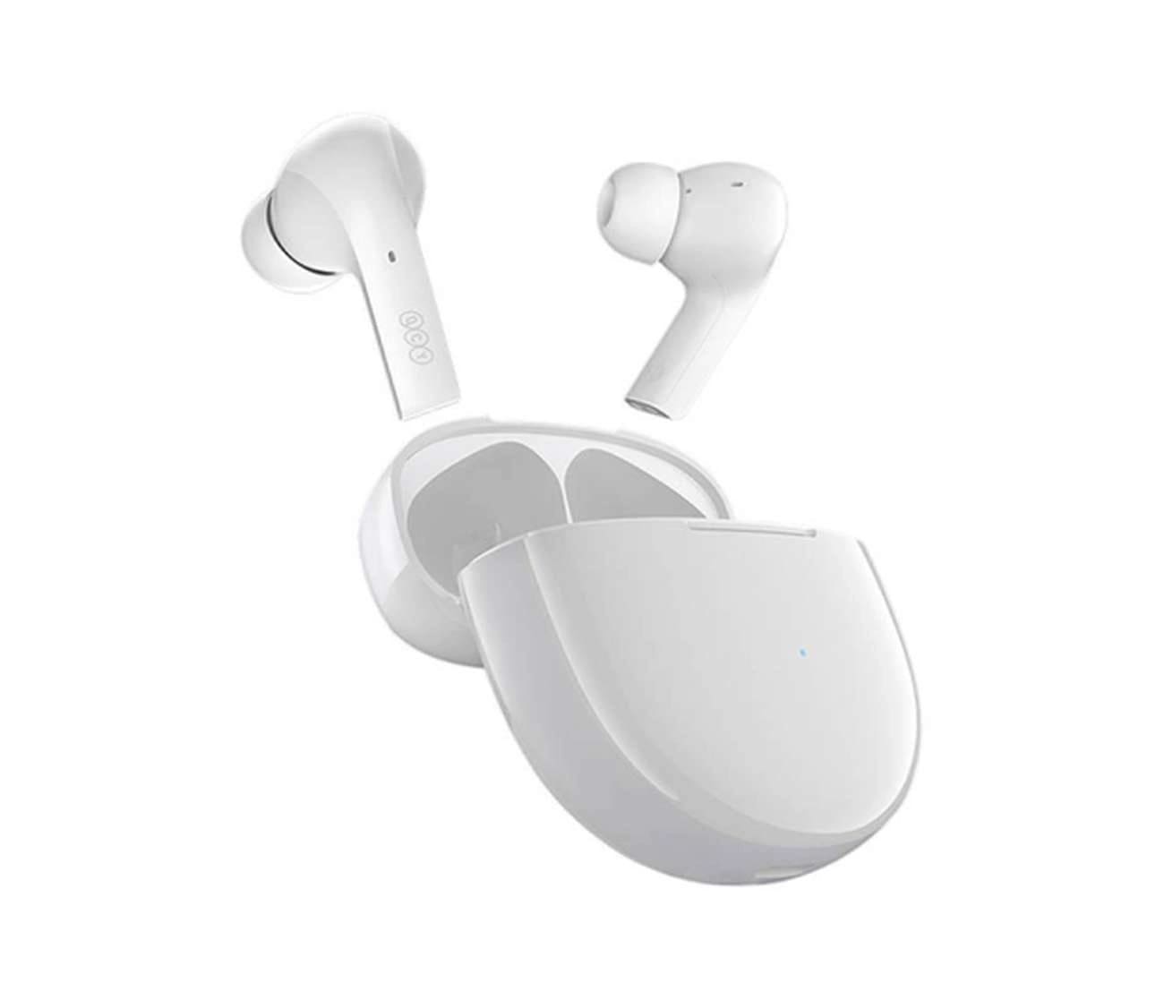 QCY T18 MeloBuds TWS aptX Adaptive Bluetooth 5.2 - Ασύρματα ακουστικά για Κλήσεις / Μουσική - White