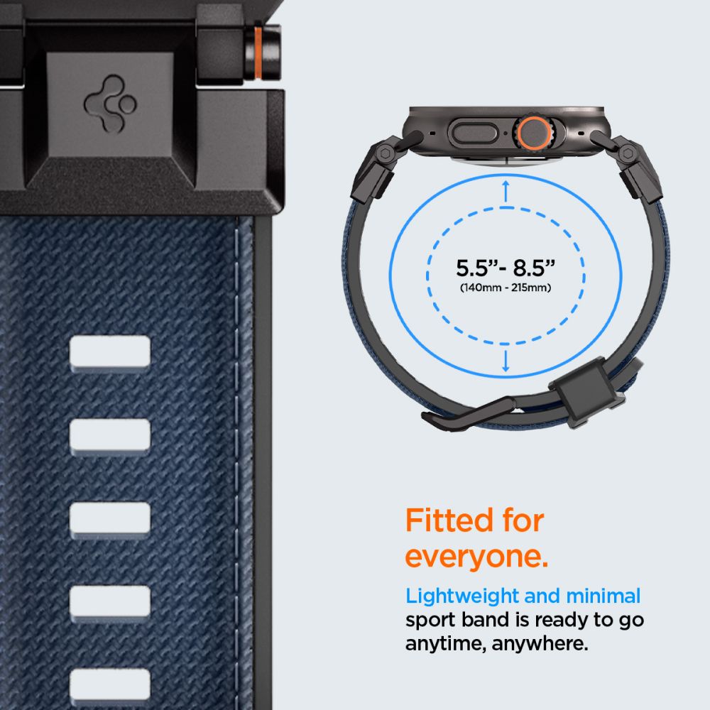 Spigen Λουράκι Apple Watch 8/9/10/11 - SE (1/2/3) - Ultra (1/2/3) – 44/45/46/49mm DuraPro Armor - Navy Blue
