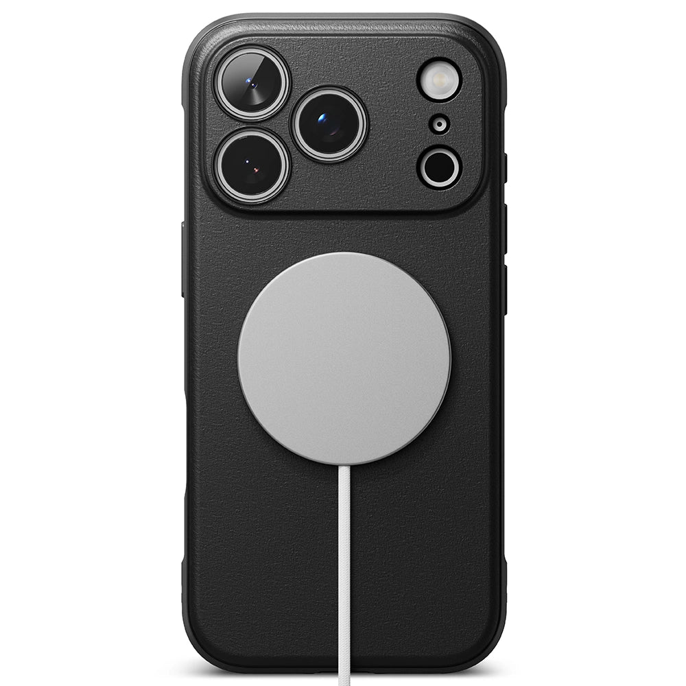 Ringke iPhone 17 Pro - Onyx Magnetic MagSafe Θήκη Σιλικόνης - Black
