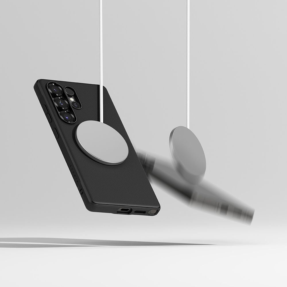Ringke Samsung Galaxy S25 Ultra Onyx Magnetic Θήκη Σιλικόνης με MagSafe - Black