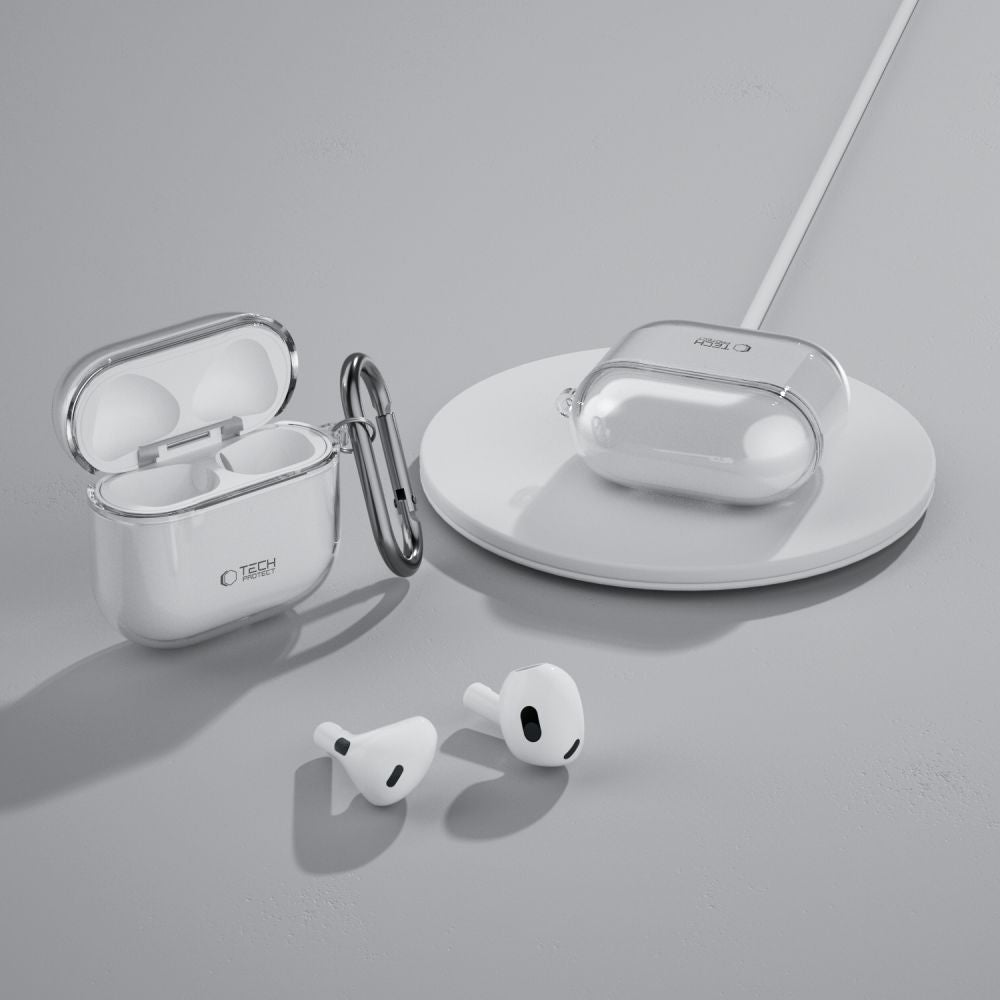 Tech-Protect AirPods 4 Θήκη Σιλικόνης - Flexair - Διάφανη