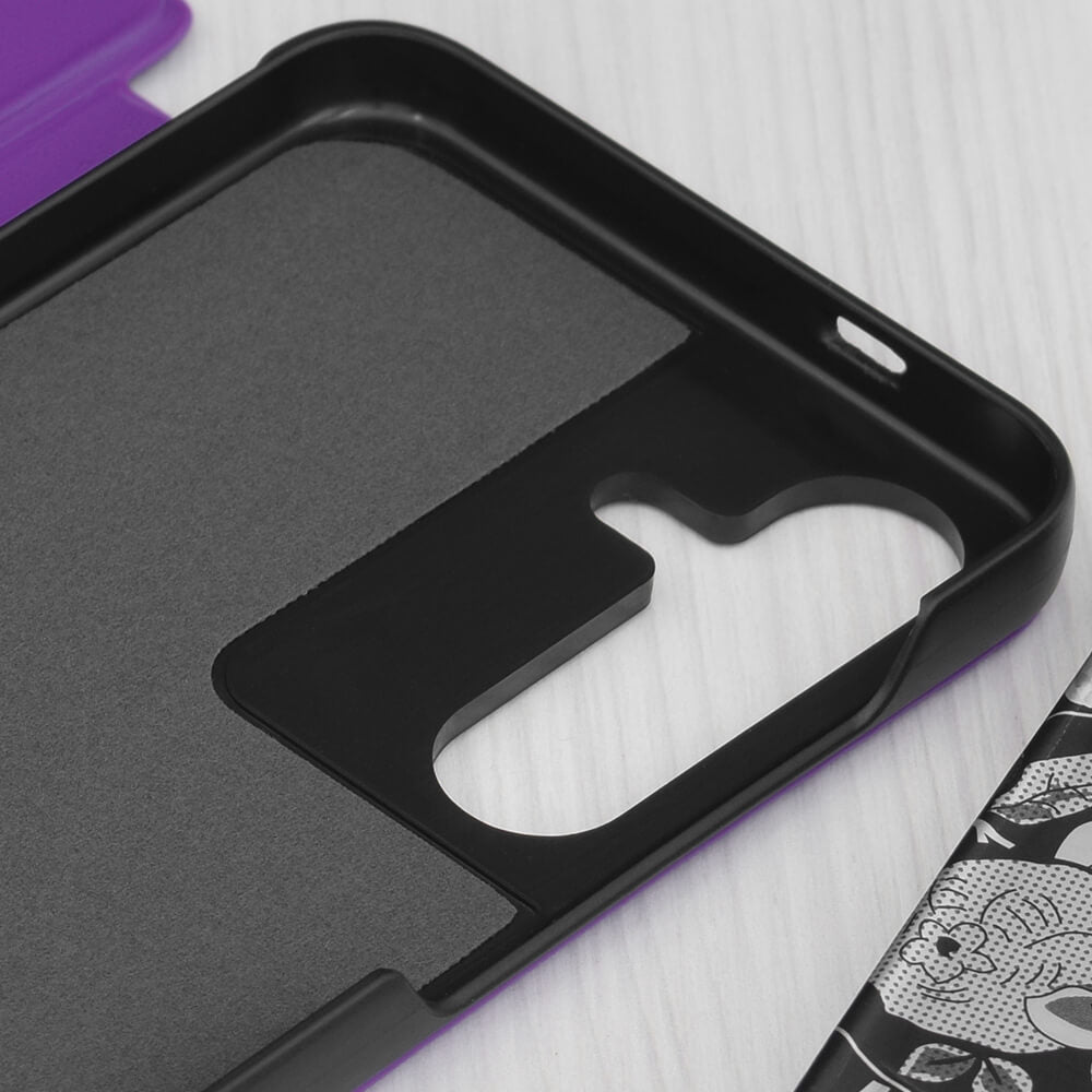 Techsuit Samsung Galaxy S25 Plus - eFold Series - Θήκη Βιβλίο - Purple