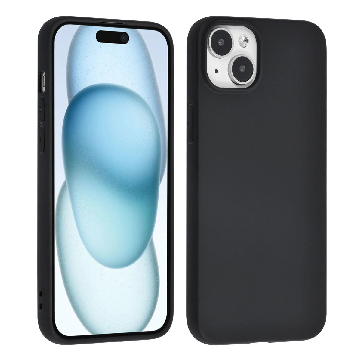 Tuniq iPhone 15 Plus / 14 Plus Θήκη Σιλικόνης - Μαύρη