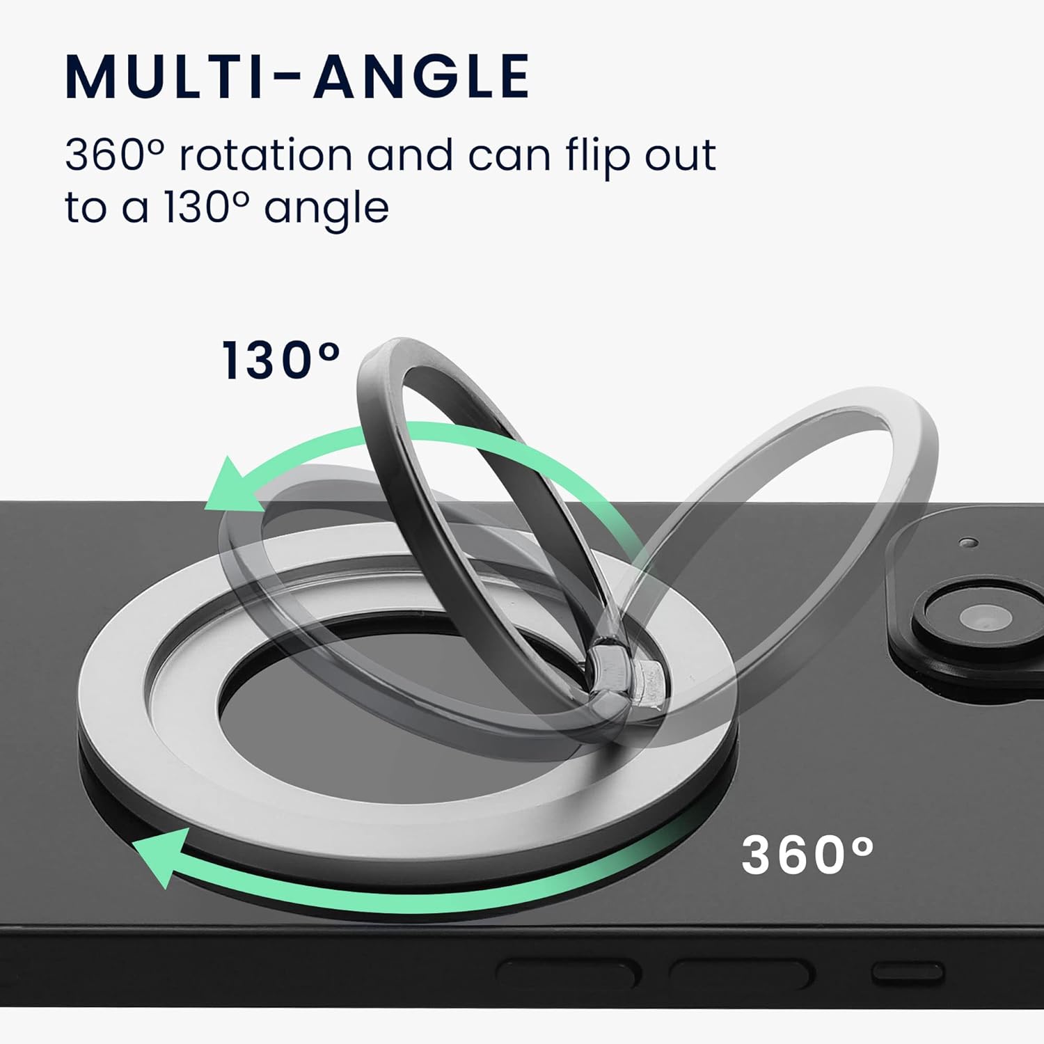 KW Μαγνητικό Δαχτυλίδι Συγκράτησης / Βάση Στήριξης Κινητού Συμβατό με MagSafe - Light Blue - 61319.23 - likebrands.gr