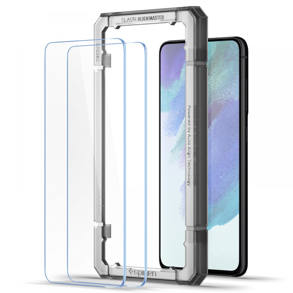 Spigen Samsung Galaxy S21 FE ALM GLAS.tR HD Tempered Glass Αντιχαρακτικό Γυαλί Οθόνης 9H - 2 Τεμάχια - Διάφανο