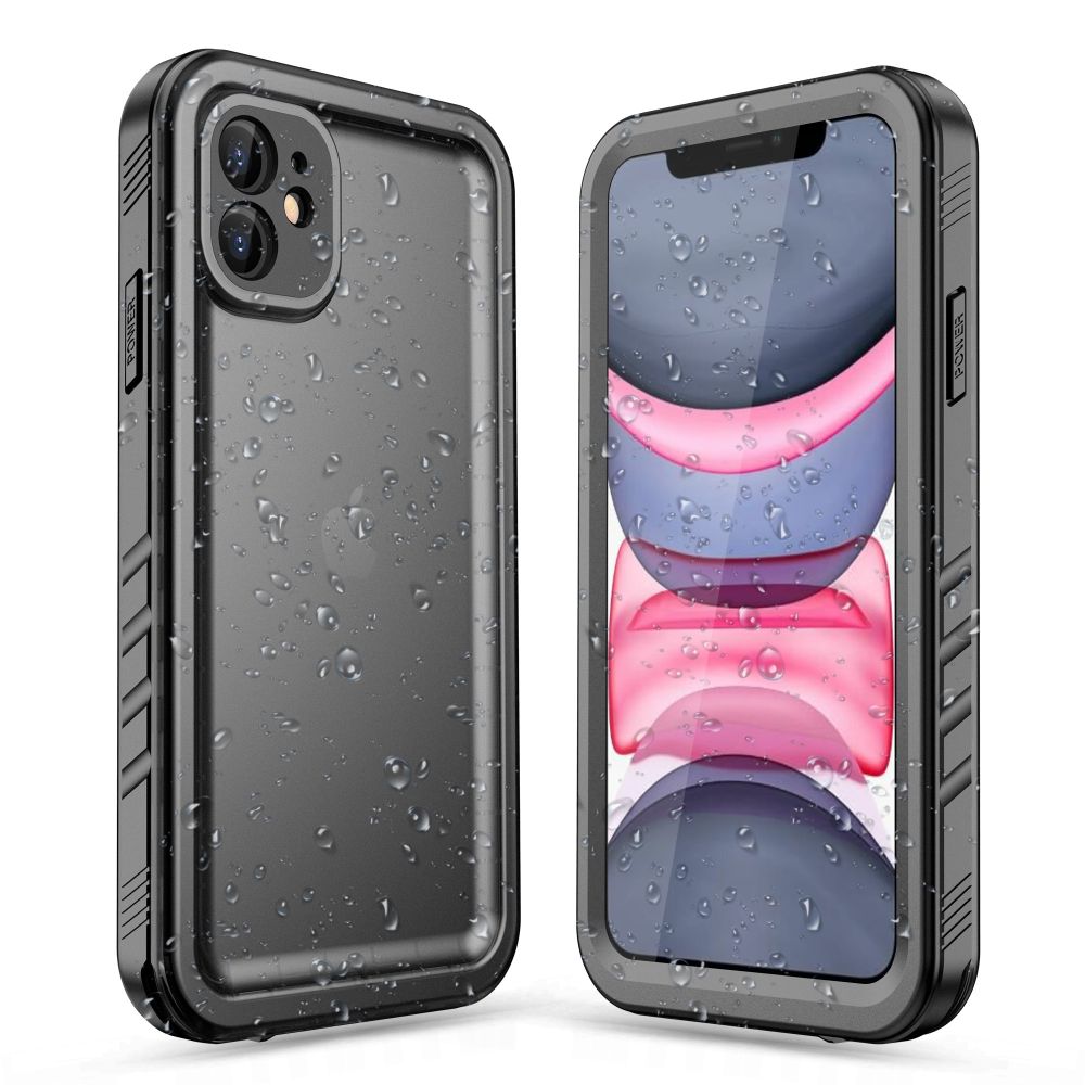 Tech-Protect iPhone 11 Shellbox IP68 Αδιάβροχη Σκληρή Θήκη - Black / Ημιδιάφανη
