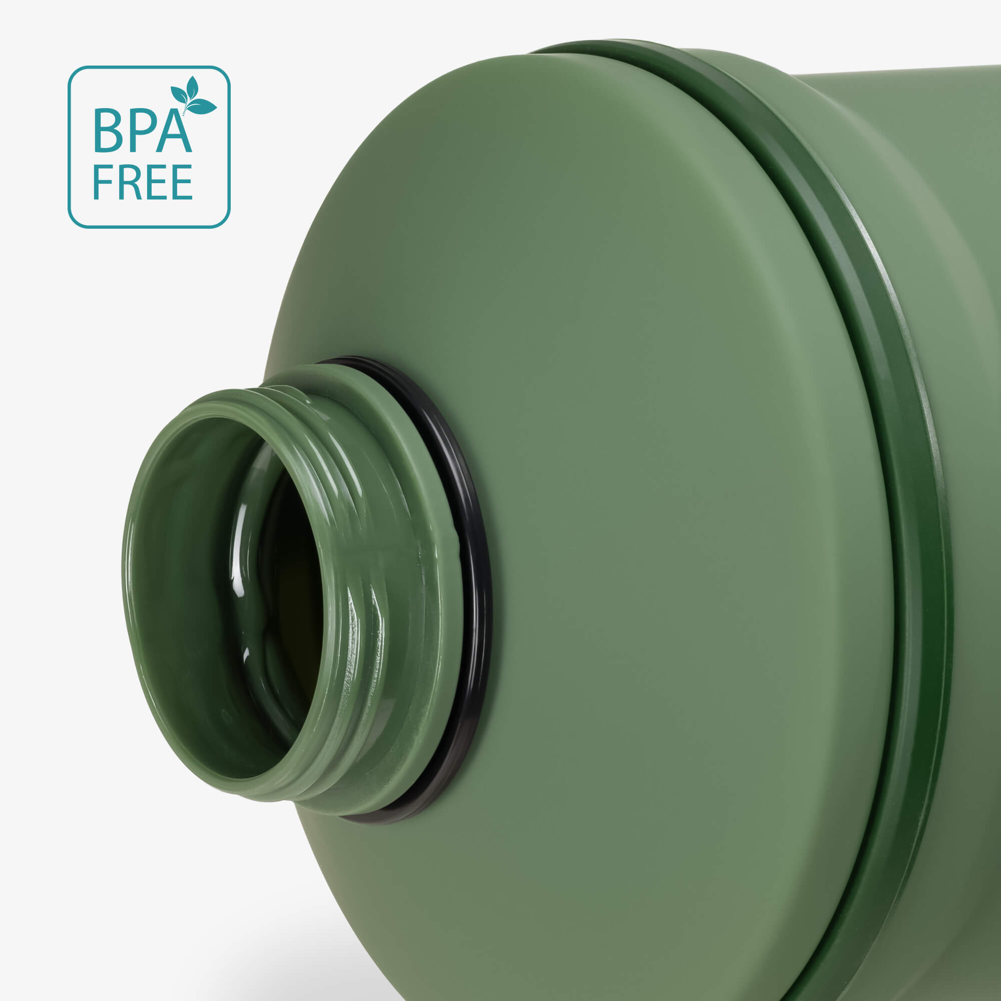 Navaris Μπουκάλι Νερού - BPA Free - 2.2 L - Dark Green - 57023.07