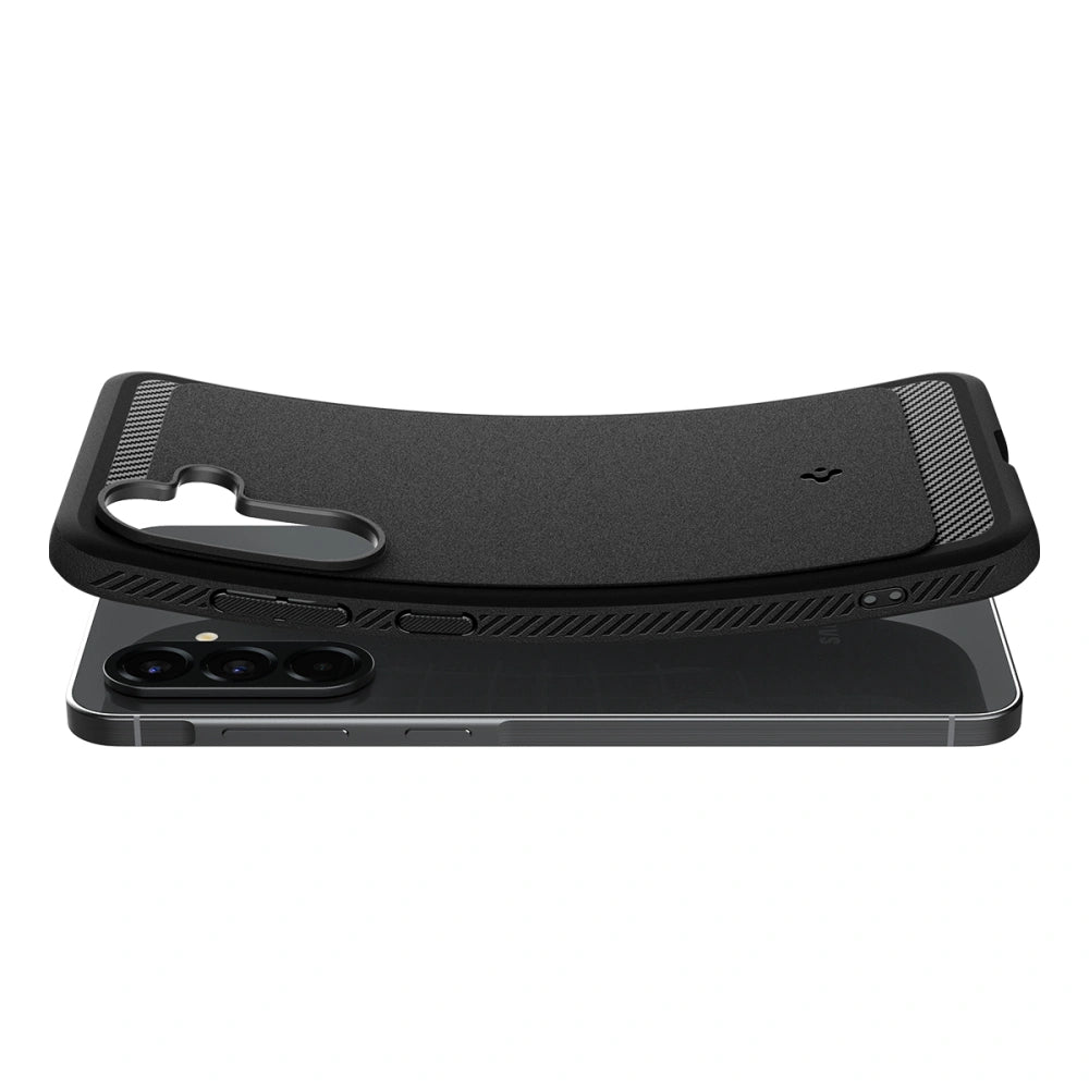 Spigen Samsung Galaxy A56 5G Rugged Armor Θήκη Σιλικόνης - Matte Black