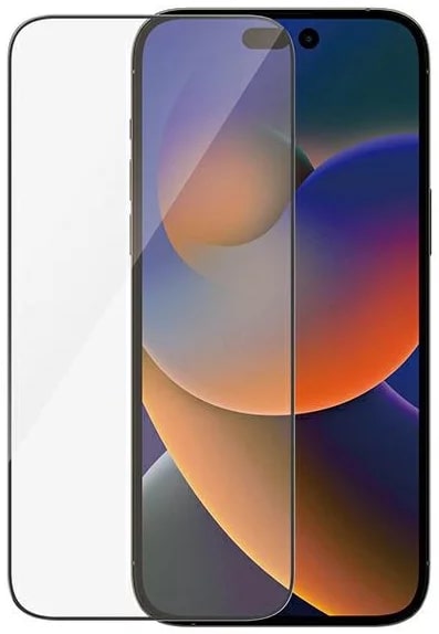 PanzerGlass iPhone 14 Pro Max Ultra-Wide Fit Anti-reflective Antibacterial Easy Aligner Full Screen Αντιχαρακτικό Γυαλί Οθόνης - Black
