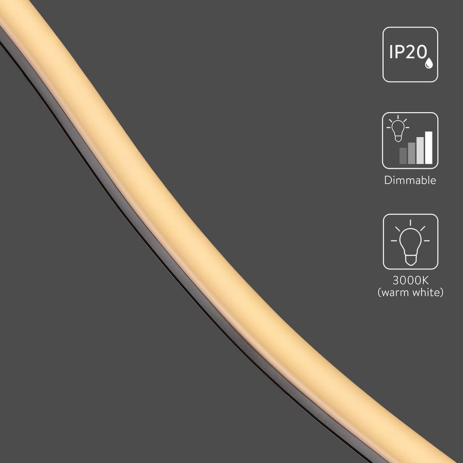 Navaris LED Floor Lamp Φωτιστικό Δαπέδου με Φωτισμό LED - Silver - 54183.35.31