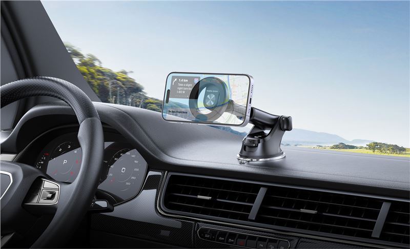 Mobile Origin 2in1 Μαγνητική Βάση για το Ταμπλό και τον Αεραγωγό του Αυτοκινήτου MO21 - Black