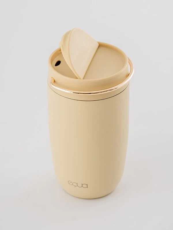 Equa Cup - Κούπα Θερμός από Ανοξείδωτο Ατσάλι - 300ml - Butter