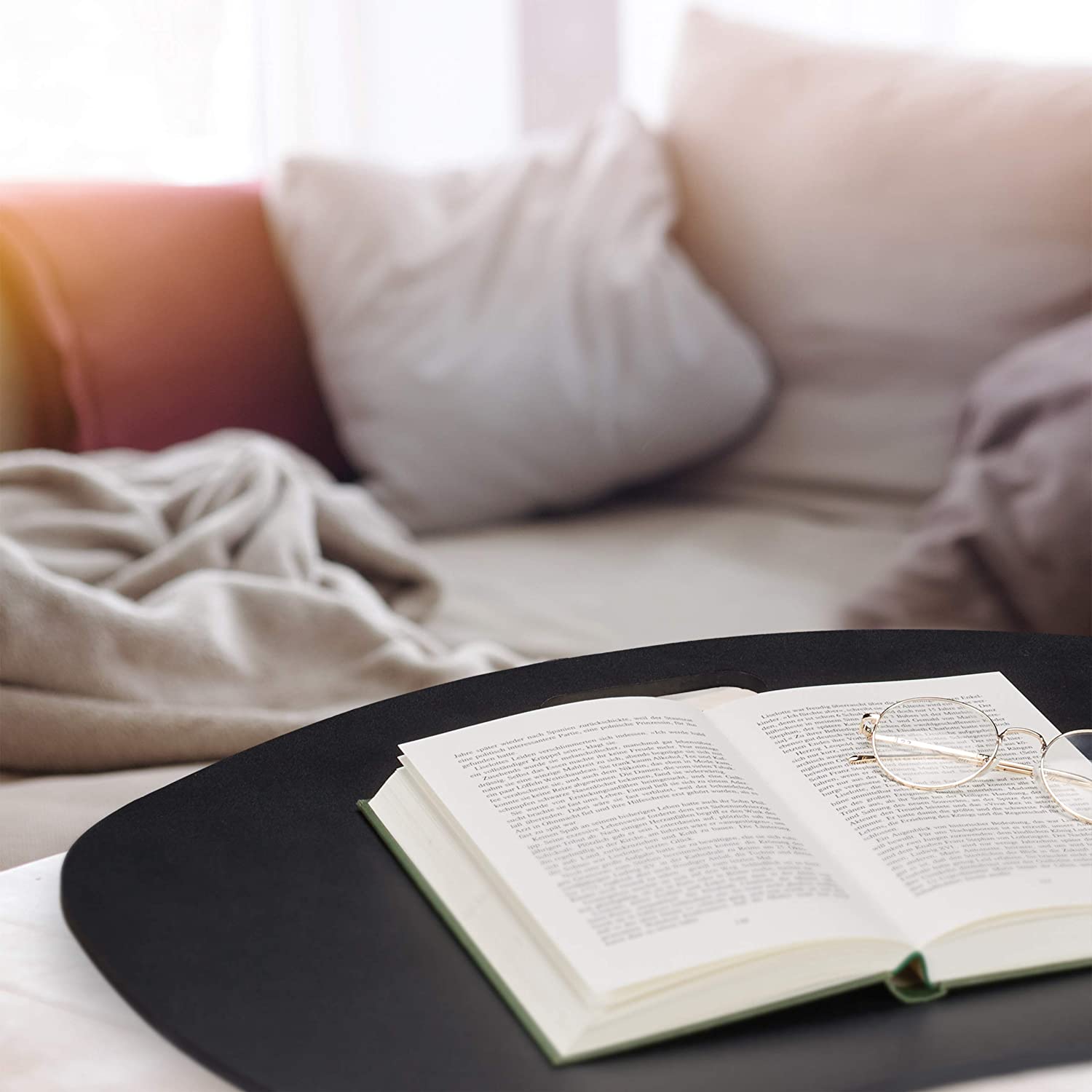 Relaxdays Φορητό Γραφείο για Laptop με Mαξιλάρι - Black - 4052025146603