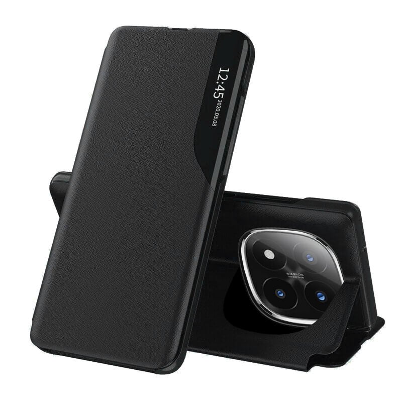Techsuit Xiaomi Redmi Note 14 Pro+ 5G - eFold Series - Θήκη Βιβλίο - Black
